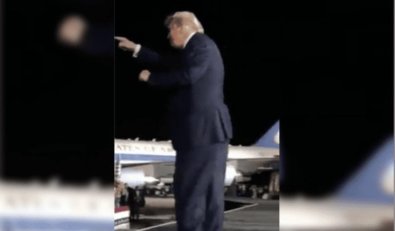 At 74 Years Old, President Trump Shows Off His Dance Moves At Rally!