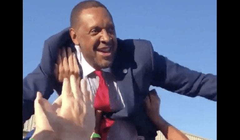 Black Democrat Rep. Vernon Jones Crowd-Surfs At MAGA Rally; Treated Like Hero