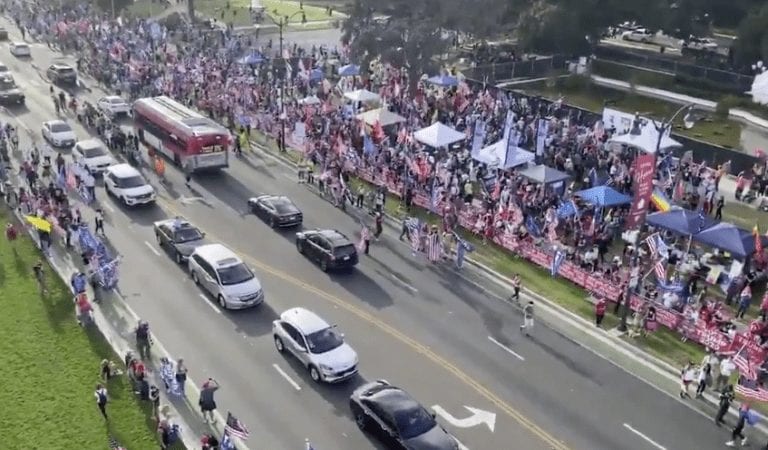 “Silent Majority” of Trump Supporters Take Over Deep-Blue Beverly Hills