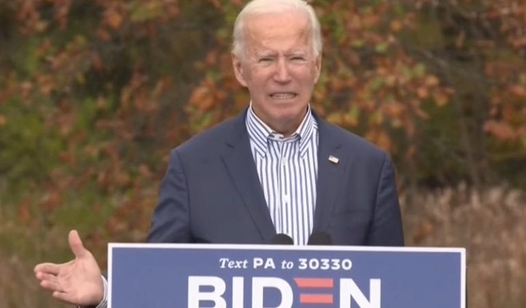 Joe Biden Calls Trump Supporters “Chumps” At His Drive-in Rally