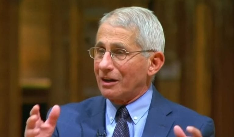 Dr. Fauci Says “It’s Time To Do What You Are Told”