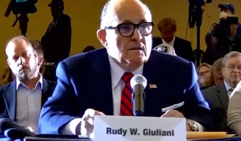 Giuliani At PA Election Hearing: “You’ve Sent Out 1.8 Million Ballots And The Number You Counted Is 2.5 Million”