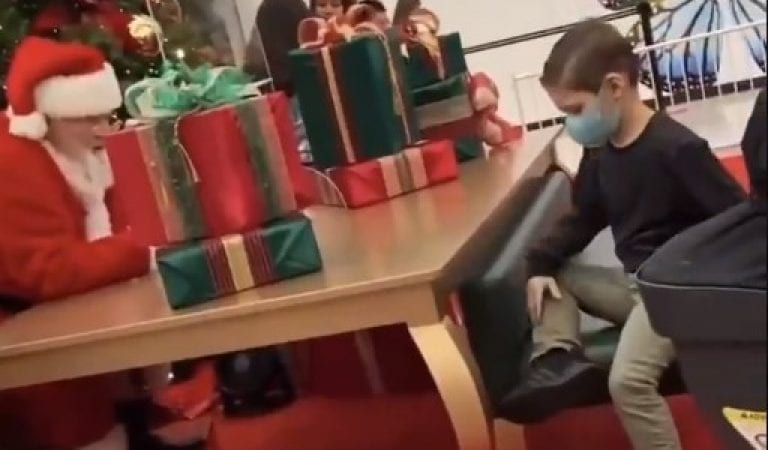 Woke Santa Makes Boy Cry After Refusing His Request for a Nerf Gun for Christmas