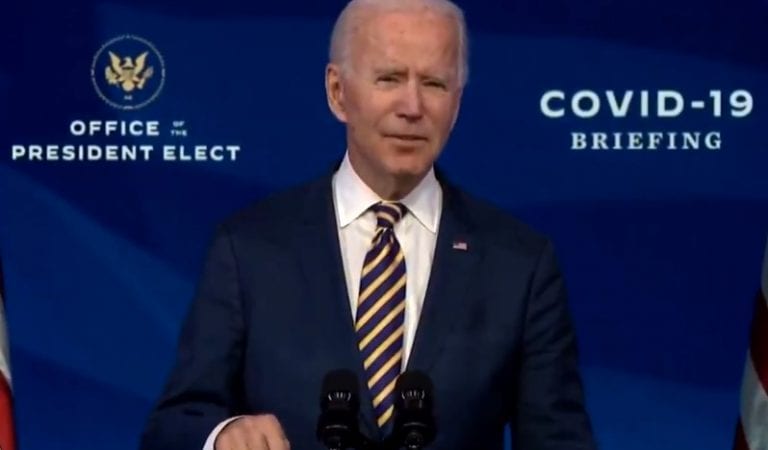 Joe Biden Refers to Kamala Harris as “President-Elect” Yet Again