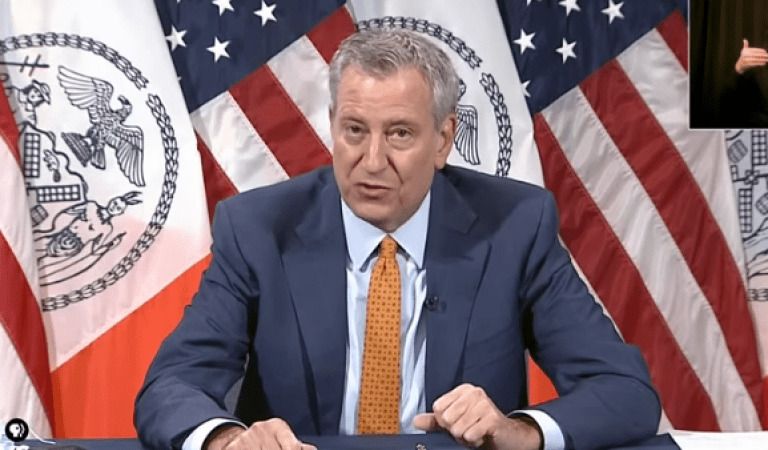 New York Mayor De Blasio Threatens Religious Freedom, Threatens To Shut Down Synagogue Permanently