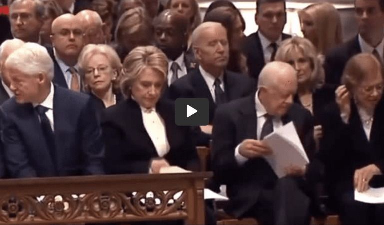 REVIEW: What Was In Those Bush Sr. Funeral Envelopes and Why Did Mike Pence Get One?