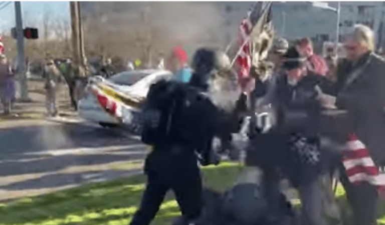 OUCH! Antifa Learns the Hard Way to Never Harass Trump Supporters!