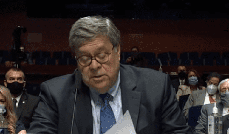 Attorney General Barr: “A Willful, Small Group Of People, Attempted To Topple Trump Administration”