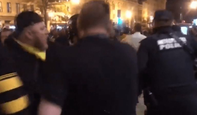 Leftist Terrorist Group Antifa Stabs 4 People At Peaceful Stop The Steal Rally In DC.