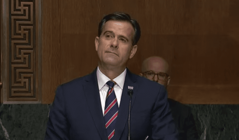 Director Of Intelligence John Ratcliffe Confirms Foreign Election Interference, Names CCP, Iran And Russia