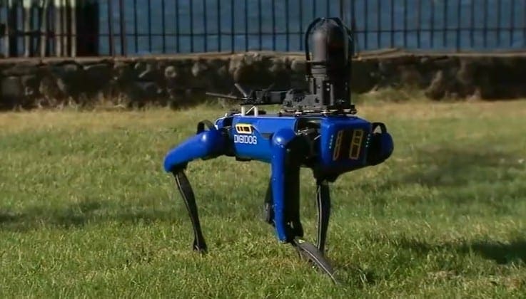 Welcome To The Future: NYPD Introduces Their New Robot Dog