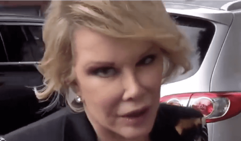 Do You Remember What Joan Rivers Said About Obama Right Before She Dropped Dead?