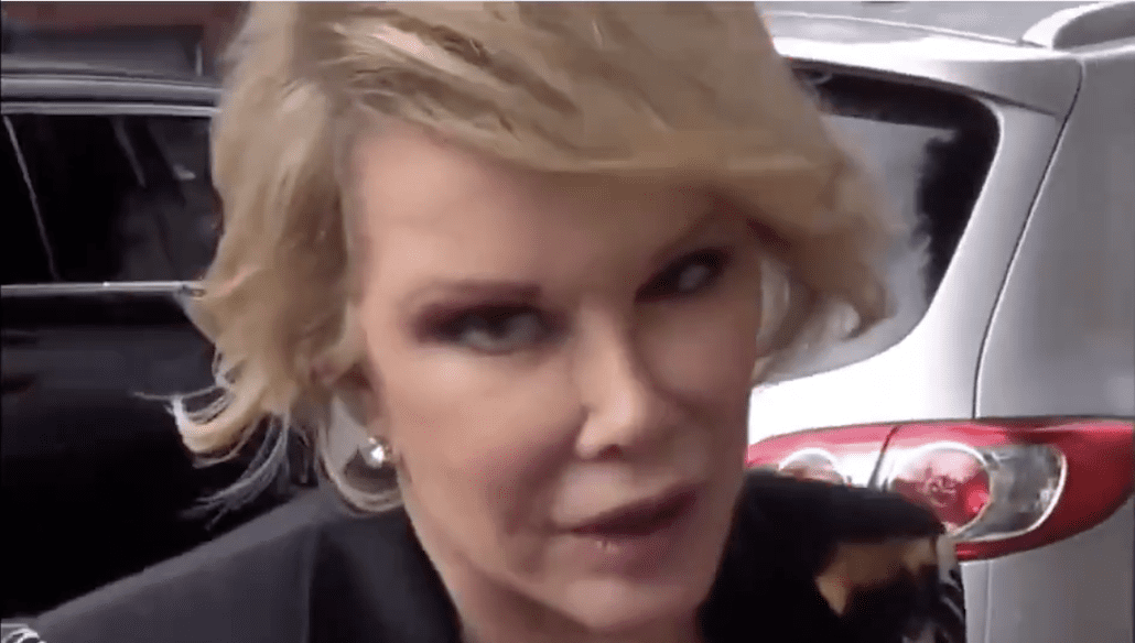 FLASHBACK: Do You Remember What #JoanRivers Said Right Before She Dropped Dead?
