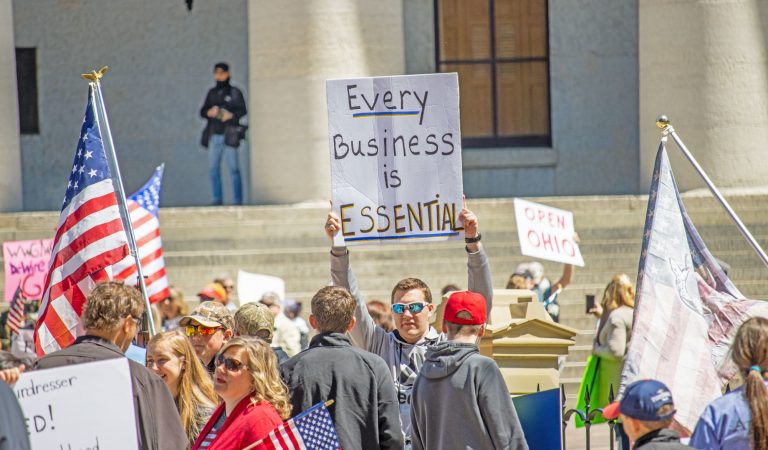 Anti-Lockdown Protests Across Europe, Will Americans Show More Resistance to This Tyranny?