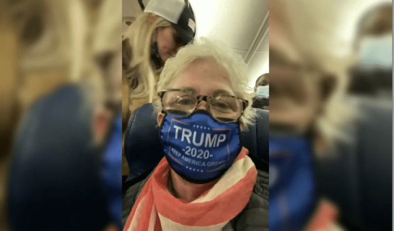 Trump Supporters Kicked Off Plane Headed to D.C.!