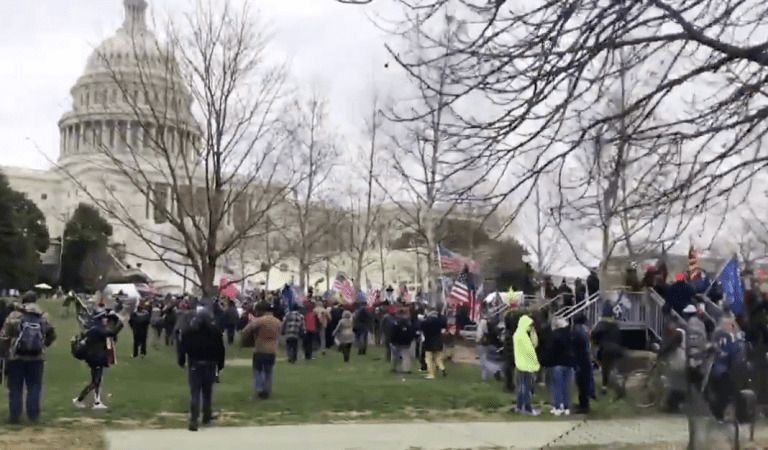 HISTORIC Footage: Siege of the Capitol Building: Patriots Rising Up In DC; EVACUATIONS Under Way