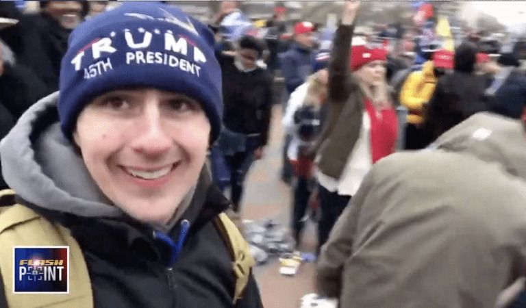 Watch As Christian Worship Breaks Out At Trump D.C. Rally