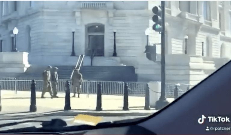 VIDEO: Troops Posted On Every Corner…7,000 Troops Deployed In Washington, D.C.