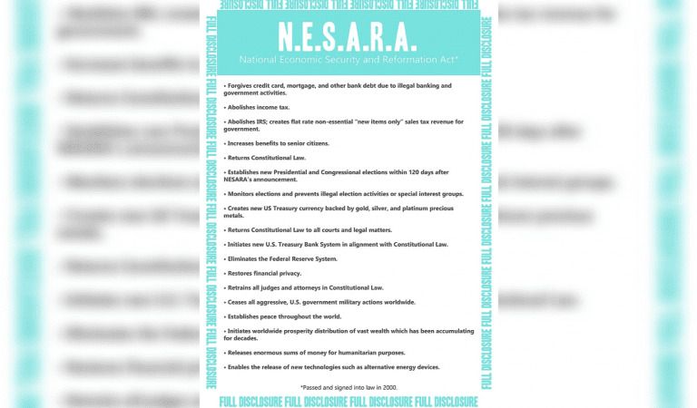 NO, The Great Reset Is NOT Good For You – NESARA/GESARA Are Very Dangerous!