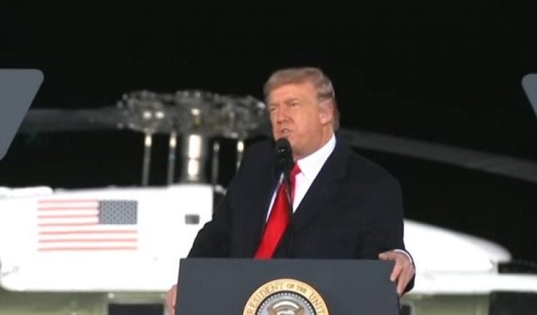 Trump At Georgia Rally: “I Hope Mike Pence Comes Through For Us”