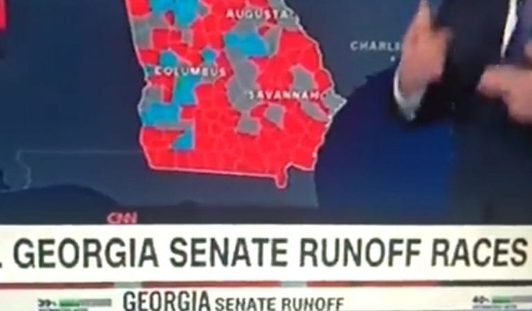 Caught Live: CBS And CNN Remove 32,400 Votes Away From Sen. Perdue During Live Broadcast