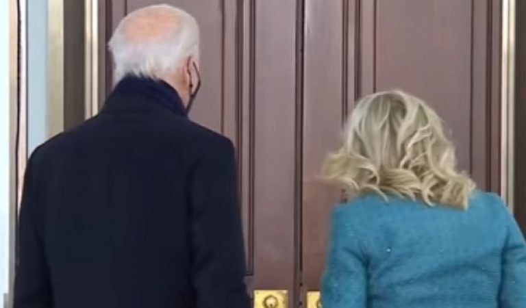 Video Shows Biden Locked Out Of White House After Firing Trump’s Butler