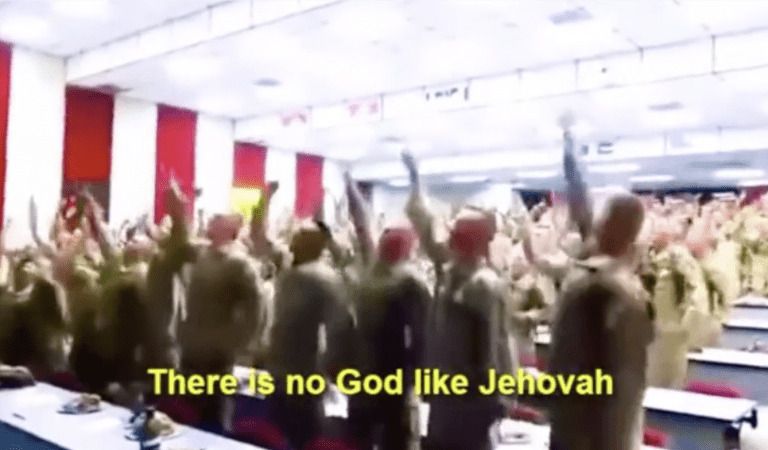 U.S. Marines Sing “Days of Elijah” at Camp Pendleton
