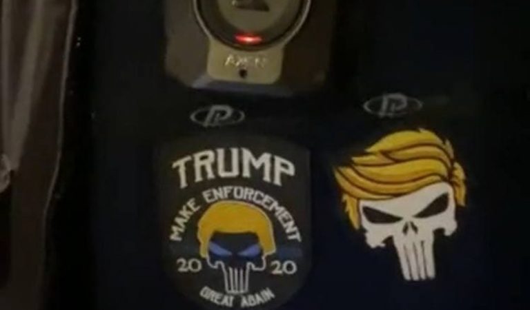 NYPD Punishes Cop For Wearing A Patch That Says “Trump Make Enforcement Great Again 2020”