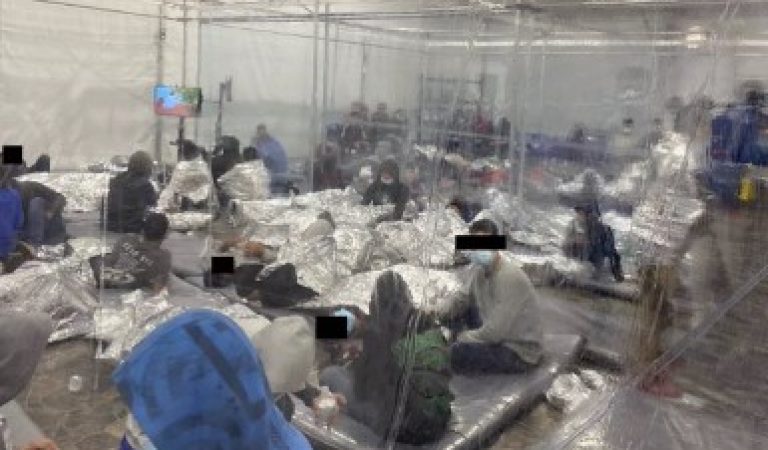 New Photos From Inside Biden’s Border Facilities Show Terrible Conditions for Children