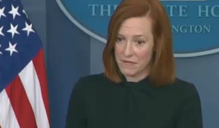 Psaki Dodges Questions from Reporter About Video of Smugglers Dropping Toddlers From Border Wall