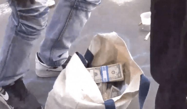 Paid Protesters? Free Money Giveaway Caught on Video After Derek Chauvin Trial