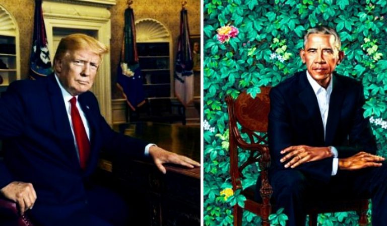 President Trump’s Portrait Will Replace Obama’s Portrait At The Smithsonian