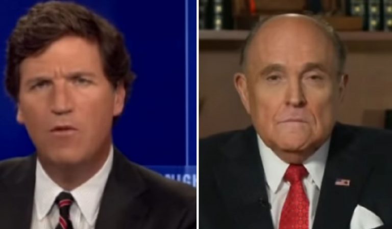 Rudy Giuliani Tells Tucker Carlson FBI Refused To Take Hunter Biden’s Hard Drives