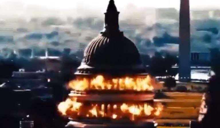 Iran Releases Fake Propaganda Video of US Capitol Being Blown Up