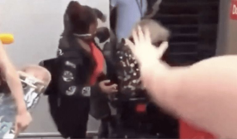 WATCH: BLM Thug Woman Attacks White Lady In Wheelchair At Target