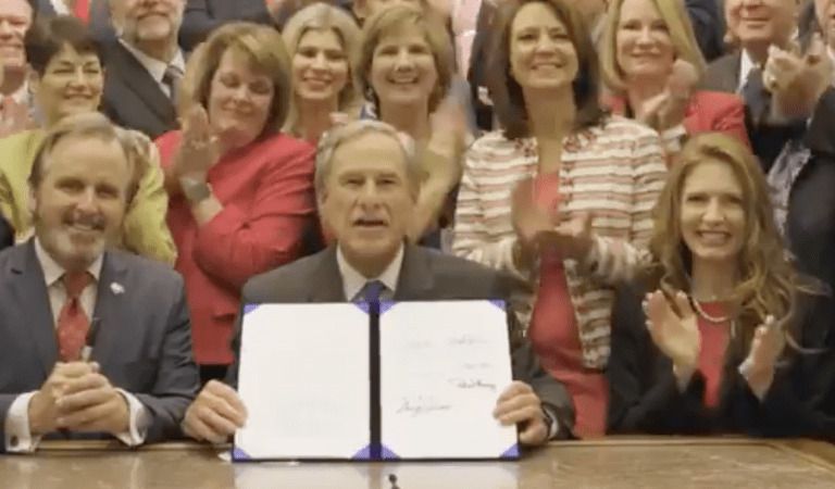 Huge Win! Texas Signs Law Banning All Abortions at Just SIX WEEKS