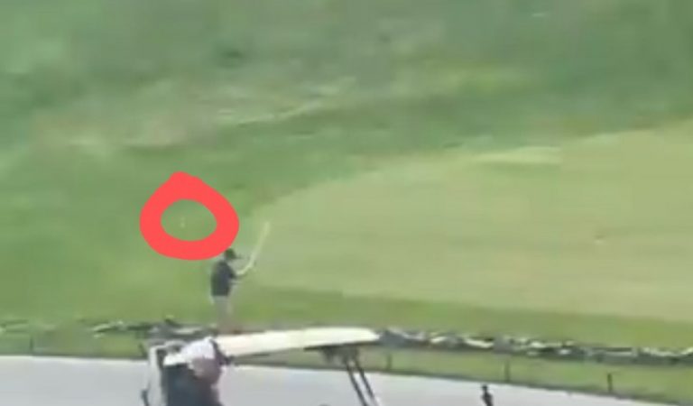 Biden Hilariously Hits Golf Ball Backwards