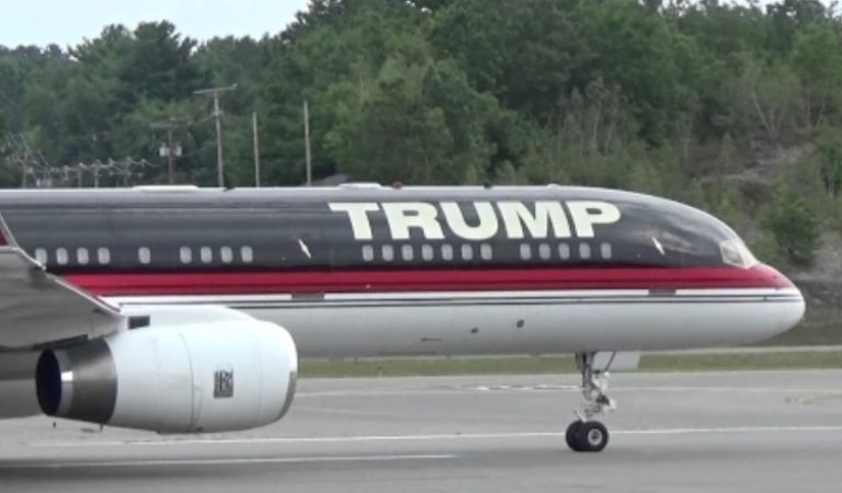 Trump Force One Is Getting Prepared For Trump’s Upcoming Rallies