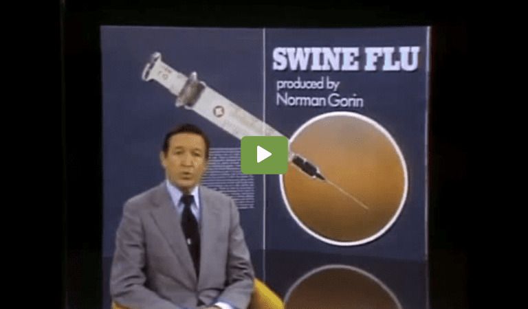 REAL JOURNALISM: Watch When Mike Wallace Exposed The Fraud Of The 1976 Swine Flu Vaccine Push
