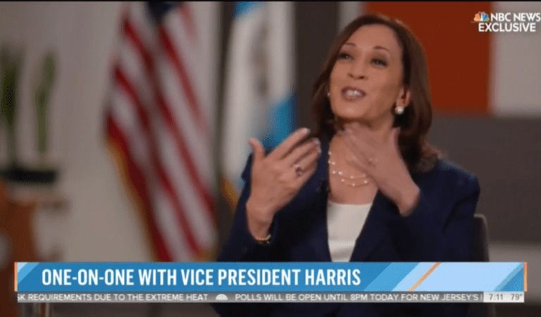 Kamala Harris Snaps At Lester Holt: “I don’t understand the point…”