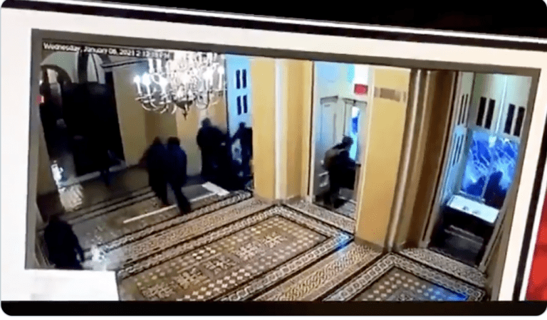 New Video Shows Antifa Breaking into the Capitol Building Before the “Insurrection”