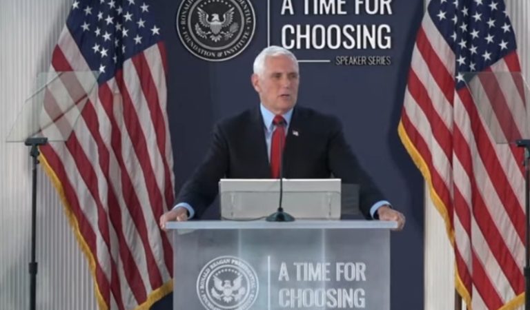 Mike Pence Says He’s “Proud” Of What He Did On January 6th
