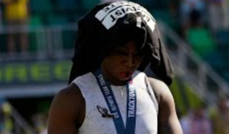 Woke Olympic Athlete Turns Her Back To American Flag While National Anthem Is Played