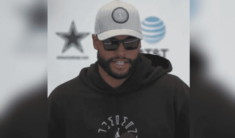 Dak Prescott On Vaccine Status: “I don’t think that’s relevant…I think that’s HIPPA!”