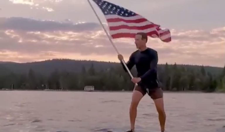 Facebook CEO Mark Zuckerberg Flaunts His Wealth in Pathetic July 4th Stunt