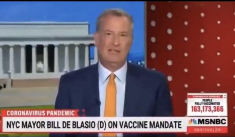 Mayor De Blasio Issues Another Threat Against Unvaccinated “Voluntary Phase is Over”