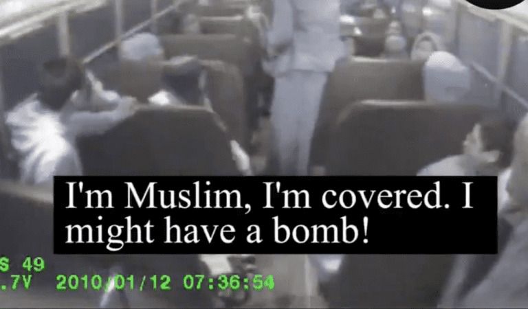 Democrat Candidate Threatens to Blow Up Bus: “I’m Muslim, I’m Covered. I Might Have a Bomb!”