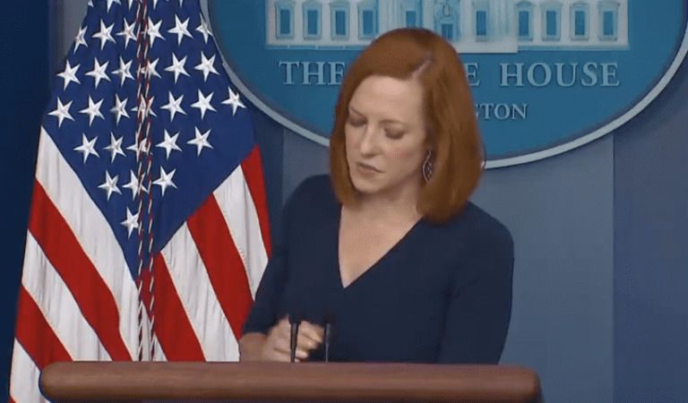 Jen Psaki Gaslights Again: It’s Republicans Who Defunded the Police