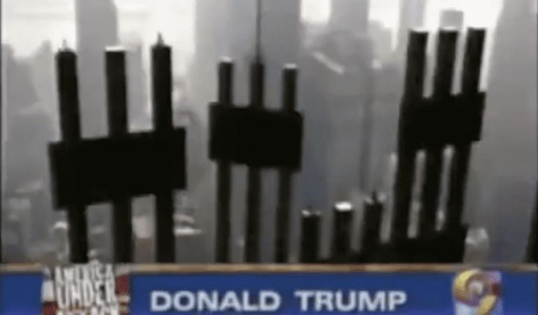 VIDEO FOUND: Donald Trump After 9/11: “I don’t believe it, bombs must have been used!”