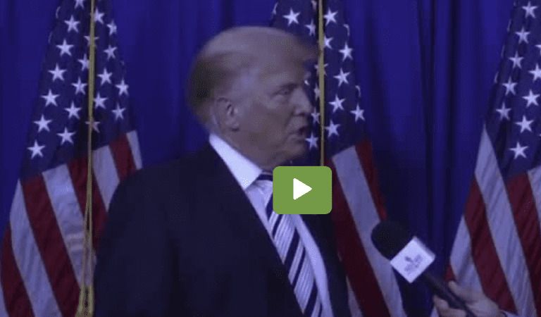 Trump: “Look, I’m The President of the United States!”